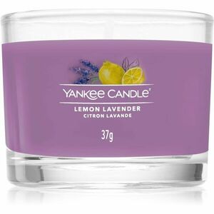 Yankee Candle Lemon Lavender votívna sviečka glass 37 g vyobraziť