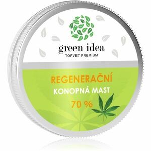 Green Idea Regeneračná konopná masť 70% regeneračná a upokojujúca starostlivosť 100 ml vyobraziť