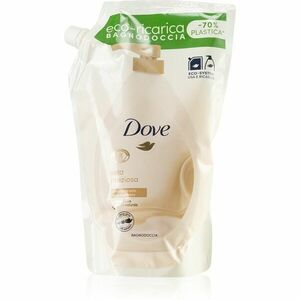 Dove Nourishing Silk sprchový a kúpeľový krém náhradná náplň 720 ml vyobraziť