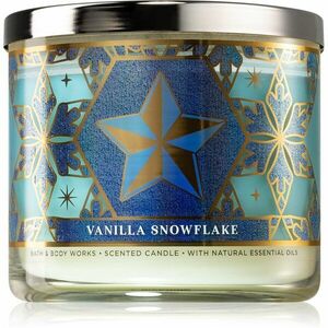 Bath & Body Works Vanilla Snowflake vonná sviečka I. 411 g vyobraziť