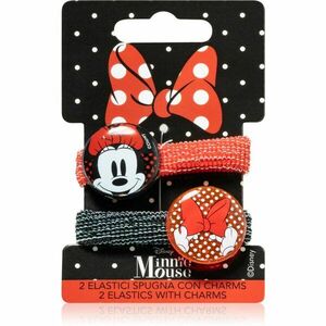 Disney Minnie Mouse Set of Hairbands gumičky do vlasov pre deti vyobraziť