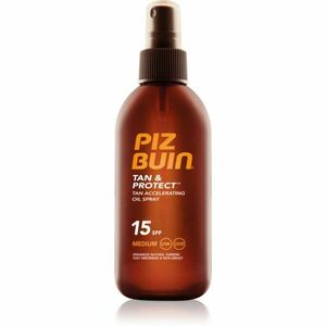 Piz Buin Tan & Protect ochranný olej urýchľujúci opálenie SPF 15 150 ml vyobraziť