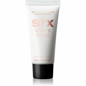 Makeup Revolution SFX White Base farba na tvár a telo odtieň White 25 ml vyobraziť