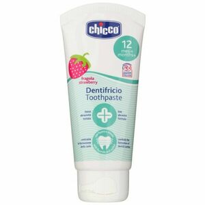 Chicco Oral Care Toothpaste zubná pasta pre deti príchuť Strawberry 12 m+ 50 ml vyobraziť