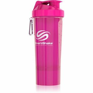 Smartshake Slim športový šejker + zásobník farba Pink 500 ml vyobraziť