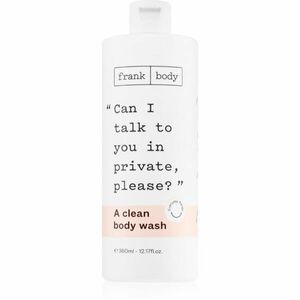 Frank Body Everyday jemný sprchový gel 2 v 1 bez parfumácie 360 ml vyobraziť