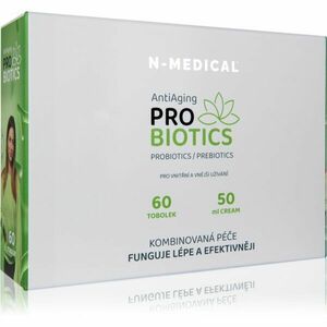 N-Medical Antiaging Probiotics COMBO sada (pre mužov aj ženy) vyobraziť