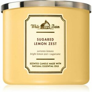 Bath & Body Works Sugared Lemon Zest vonná sviečka III. 411 g vyobraziť