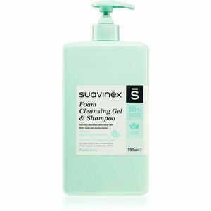 Suavinex Foam Cleansing Gel & Shampoo penový šampón pre deti od narodenia Baby Cologne 750 ml vyobraziť