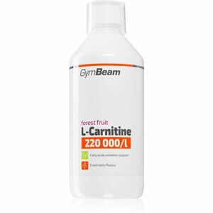GymBeam L-Carnitine 220 000 mg/l spaľovač tukov príchuť Forest Fruit 500 ml vyobraziť