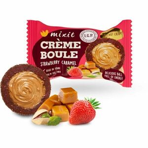 MIXIT Crème boule plnená datľová guľa príchuť Strawberry Caramel 30 g vyobraziť