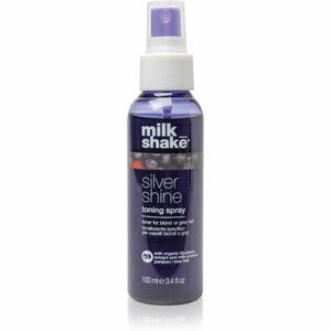 Milk Shake Silver Shine Toning Spray tónovací sprej pre blond a šedivé vlasy 100 ml vyobraziť