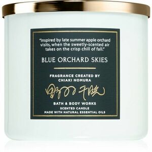 Bath & Body Works Blue Orchard Skies vonná sviečka 411 g vyobraziť