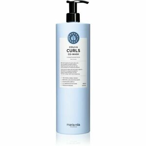 Maria Nila Coils & Curls Co-Wash šampón a kondicionér pre vlnité a kučeravé vlasy 1000 ml vyobraziť