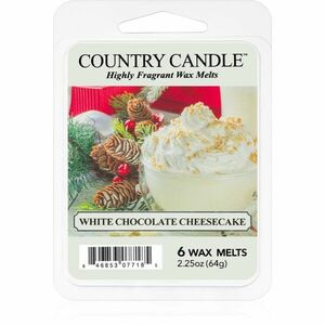 Country Candle White Chocolate Cheesecake vosk do aromalampy 64 g vyobraziť