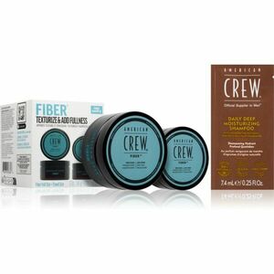 American Crew Fiber Duo Gift Set sada (na vlasy ) pre mužov vyobraziť