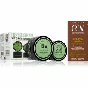 American Crew Forming Cream Duo Gift Set sada (na vlasy ) pre mužov vyobraziť