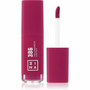 3INA The Longwear Lipstick dlhotrvajúci tekutý rúž odtieň 386 - Bright berry pink 6 ml vyobraziť