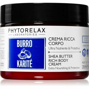 Phytorelax Laboratories Shea Butter výživný telový krém s bambuckým maslom 250 ml vyobraziť