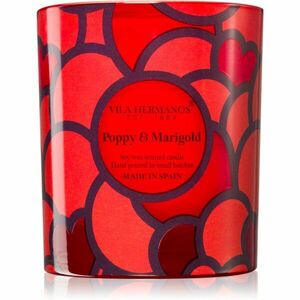 Vila Hermanos 70ths Year Poppy & Marigold vonná sviečka 200 g vyobraziť