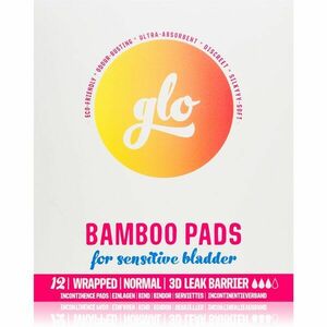 FLO GLO Bamboo Normal inkontinenčné vložky 12 ks vyobraziť