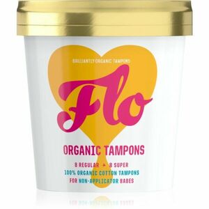 FLO Organic Tampons tampóny 16 ks vyobraziť