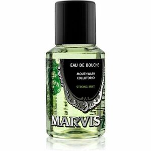 Marvis Strong Mint ústna voda pre dlhotrvajúci svieži dych 30 ml vyobraziť