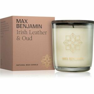MAX Benjamin Irish Leather & Oud vonná sviečka 210 g vyobraziť