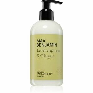 MAX Benjamin Lemongrass & Ginger mlieko na ruky a telo 300 ml vyobraziť