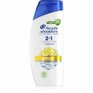 Head & Shoulders Citrus Fresh 2v1 šampón proti lupinám pre mastné vlasy 625 ml vyobraziť