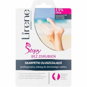 Lirene Foot Care exfoliačné ponožky pre zjemnenie a hydratáciu pokožky nôh (2, 5% Urea) 1 ks vyobraziť