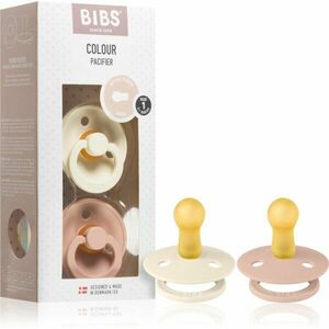 BIBS Colour Natural Rubber Size 1: 0+ months cumlík Ivory / Blush 2 ks vyobraziť