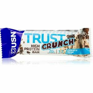 USN Trust Crunch proteínová tyčinka príchuť Cookies & Cream 60 g vyobraziť