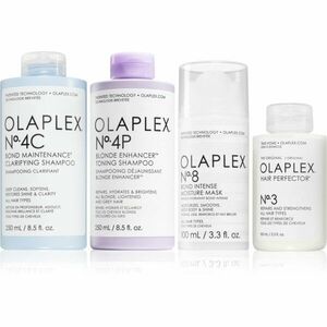 Olaplex The Ultimate Enhancing, Detoxing & Hydrating Kit for Blondes posilňujúca starostlivosť (pre blond vlasy) vyobraziť
