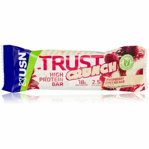 USN Trust Crunch proteínová tyčinka príchuť Raspberry Cheesecake 60 g vyobraziť