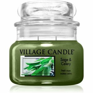 Village Candle Sage & Celery vonná sviečka 262 g vyobraziť
