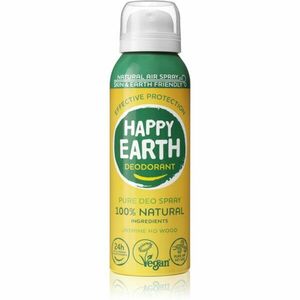 Happy Earth 100% Natural Deodorant Air Spray Jasmine Ho Wood dezodorant Jasmine Ho Wood 100 ml vyobraziť