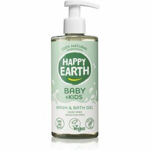 Happy Earth 100% Natural Bath & Wash Gel for Baby & Kids sprchový gél 300 ml vyobraziť