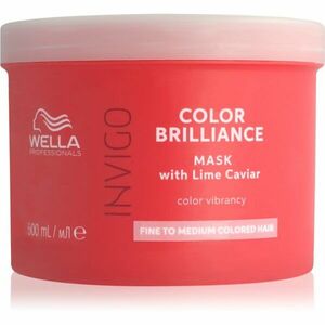 Wella Professionals Invigo Color Brilliance hydratačná maska pre jemné vlasy 500 ml vyobraziť