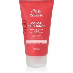 Wella Professionals Invigo Color Brilliance hydratačná maska pre jemné vlasy 75 ml vyobraziť