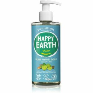 Happy Earth 100% Natural Hand Soap Cedar Lime tekuté mydlo na ruky 300 ml vyobraziť