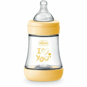 Chicco Perfect 5 dojčenská fľaša 0 m+ Slow Flow Yellow 150 ml vyobraziť