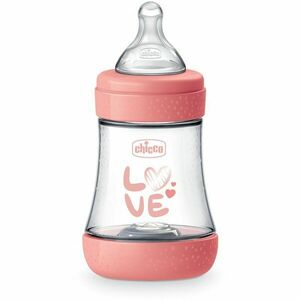 Chicco Perfect 5 dojčenská fľaša 0 m+ Slow Flow Pink 150 ml vyobraziť