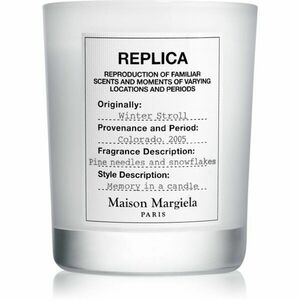 Maison Margiela REPLICA Winter Stroll vonná sviečka limitovaná edícia 165 g vyobraziť