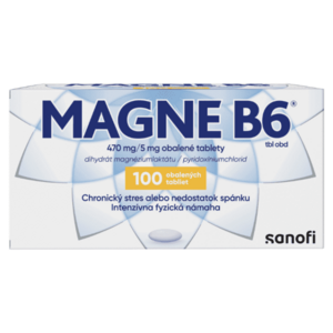 MAGNE B6 470 mg/5 mg obalené tablety 100 kusov vyobraziť