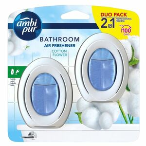 AMBI PUR Bathroom Osviežovač vzduchu Cotton 2 x 7, 5 ml vyobraziť