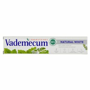 VADEMECUM Natural White Peppermint Zubná pasta 75ml vyobraziť