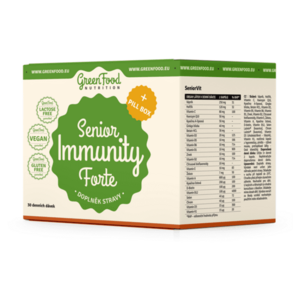 GREENFOOD NUTRITION Senior Immunity Forte SeniorVit 60 kapsúl a Vegan Omega 3, 6, 9 60 kapsúl + PILLBOX vyobraziť