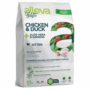 ALLEVA Holistic Kitten Chicken&Duck granule pre mačiatka 1, 5 kg vyobraziť