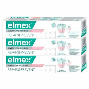 ELMEX Sensitive Professional Repair & Prevent Zubná pasta 3 x 75 ml vyobraziť